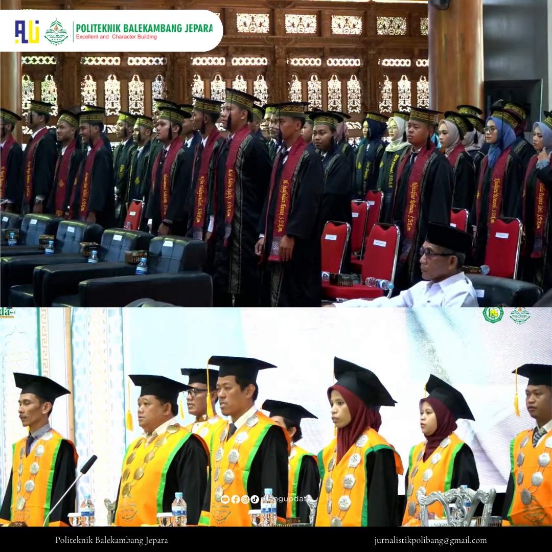 Polibang  Jepara Gelar Wisuda ke-2, Cetak Sarjana Terapan Unggul dan Religius